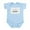 Sky Blue, variant on CafePress - Lake Baby Infant Creeper - Baby Light Bodysuit, Size Newborn - 24 Months