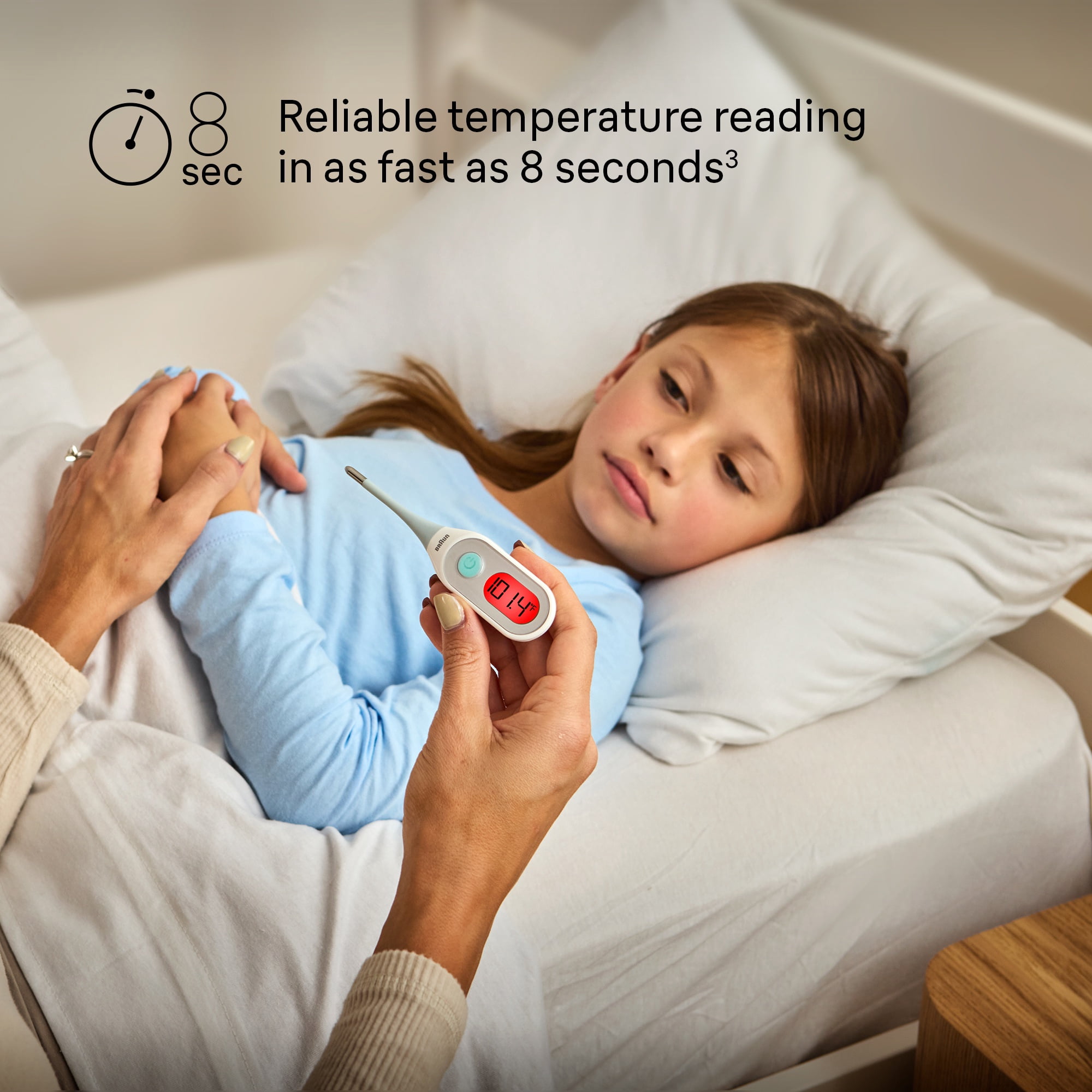 Braun Baby 8-second 3-in-1 Digital Thermometer
