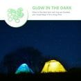 thumbnail image 3 of unbranded 150Ud Para Estacas De Tienda Camping Verde Brillan En Resistentes, 3 of 8