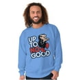 thumbnail image 5 of Gargamel Up to No Good Smurfs Villain Sweatshirt for Men or Women Brisco Brands M, 5 of 6