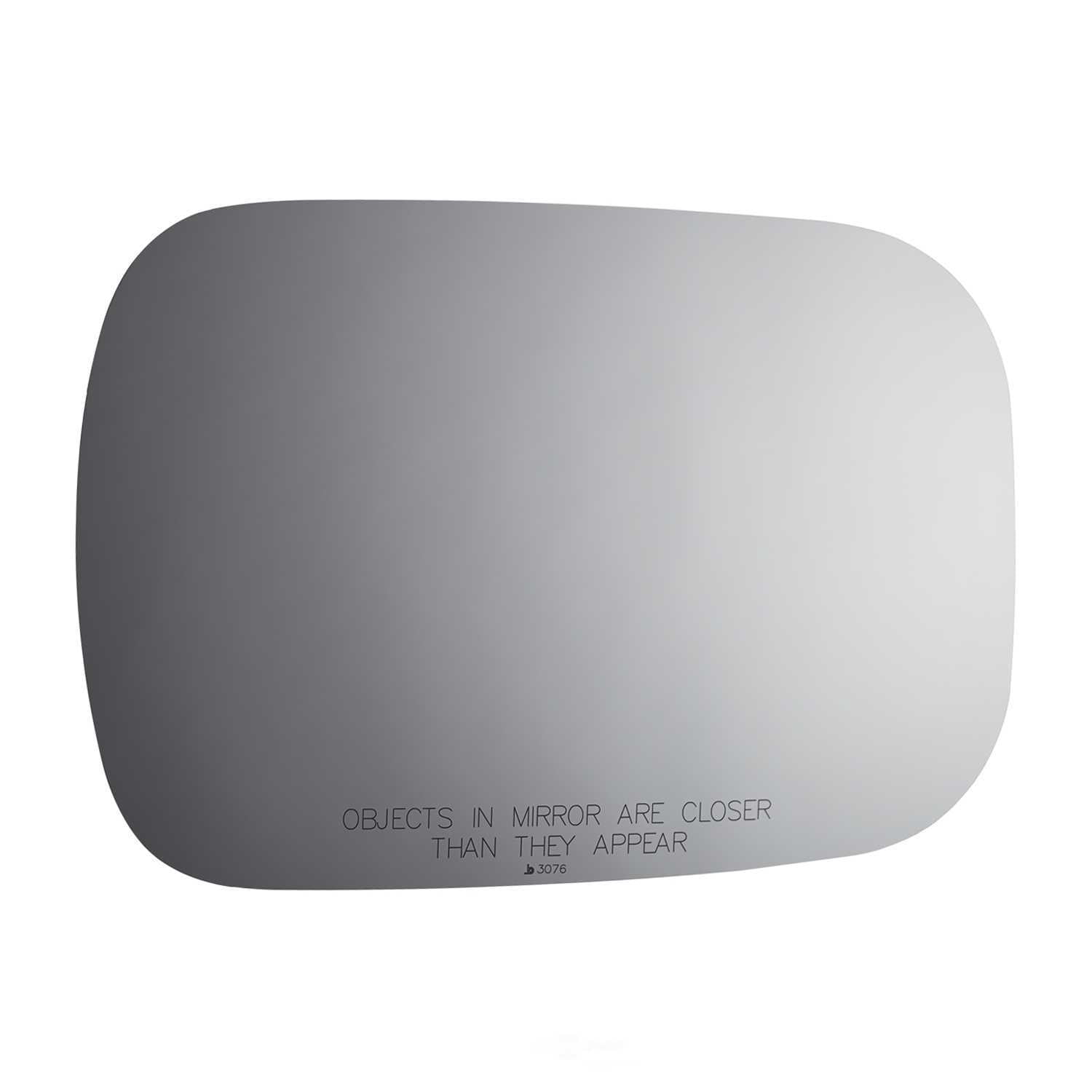 Burco Side View Mirror Replacement Glass - Clear Glass - 3076