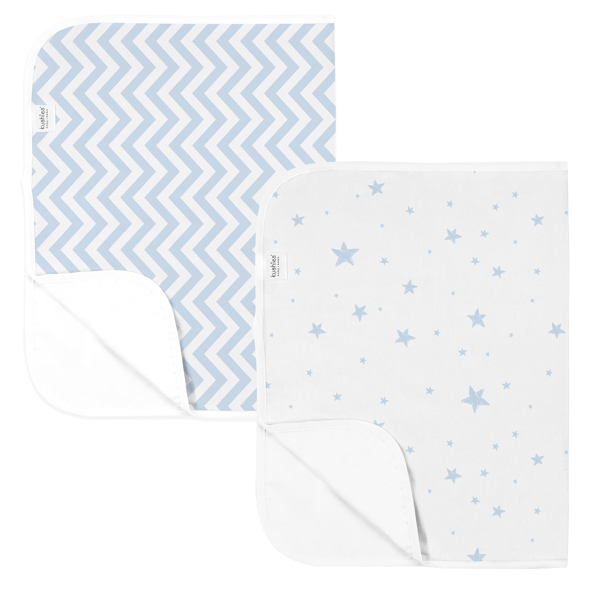 Kushies Alese Impermeable Paquet De 2 Bleu Blanc Walmart Canada