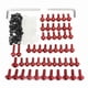 thumbnail image 1 of Motorcycle Screws Nuts Kit for Yamaha YZF R1 R6 R3 2004-2008(Red), 1 of 4