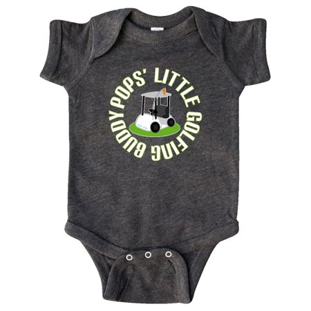 

Inktastic Pops Little Golfing Buddy Gift Baby Boy Bodysuit