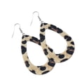 thumbnail image 1 of Sonducket Pendientes con estampado de leopardo, accesorio de moda encantador, adorno de joyería para mujer, colgante de oreja de gota de agua de doble Ropa, zapatos y accesorios Miscelánea Tipo 12 Sonducket AP010091-12, 1 of 6