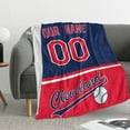 thumbnail image 4 of Clevel and Blanket Throw Blanket Custom Any Name and Any Number Gifts for Men Women Baby, 4 of 6