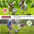 thumbnail image 2 of Dog toys, interactive dog soccer toys with grip tabs, durable dog balls for small and medium dogs, indoor and outdoor water toys..., 2 of 5