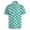 Mint Green@GC@, variant on CONZONE Mens Polo Shirt Short Sleeve Casual Polo Shirt for Men Shark Graphic Breathable Loose Fit Cozy Summer Golf Shirts