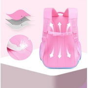Gmdisc School Backpack for Girls, Fashion Waterproof School Bag Large Capacity Kids Backpack Lightweight Bookbag for Primary Elementary Middle School, Pink