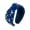 Blue, variant on Women Baseball Knot Headband Stylish Shiny Pearl Sports Team Game Day Accessories Hair Band for Athletic Fashion