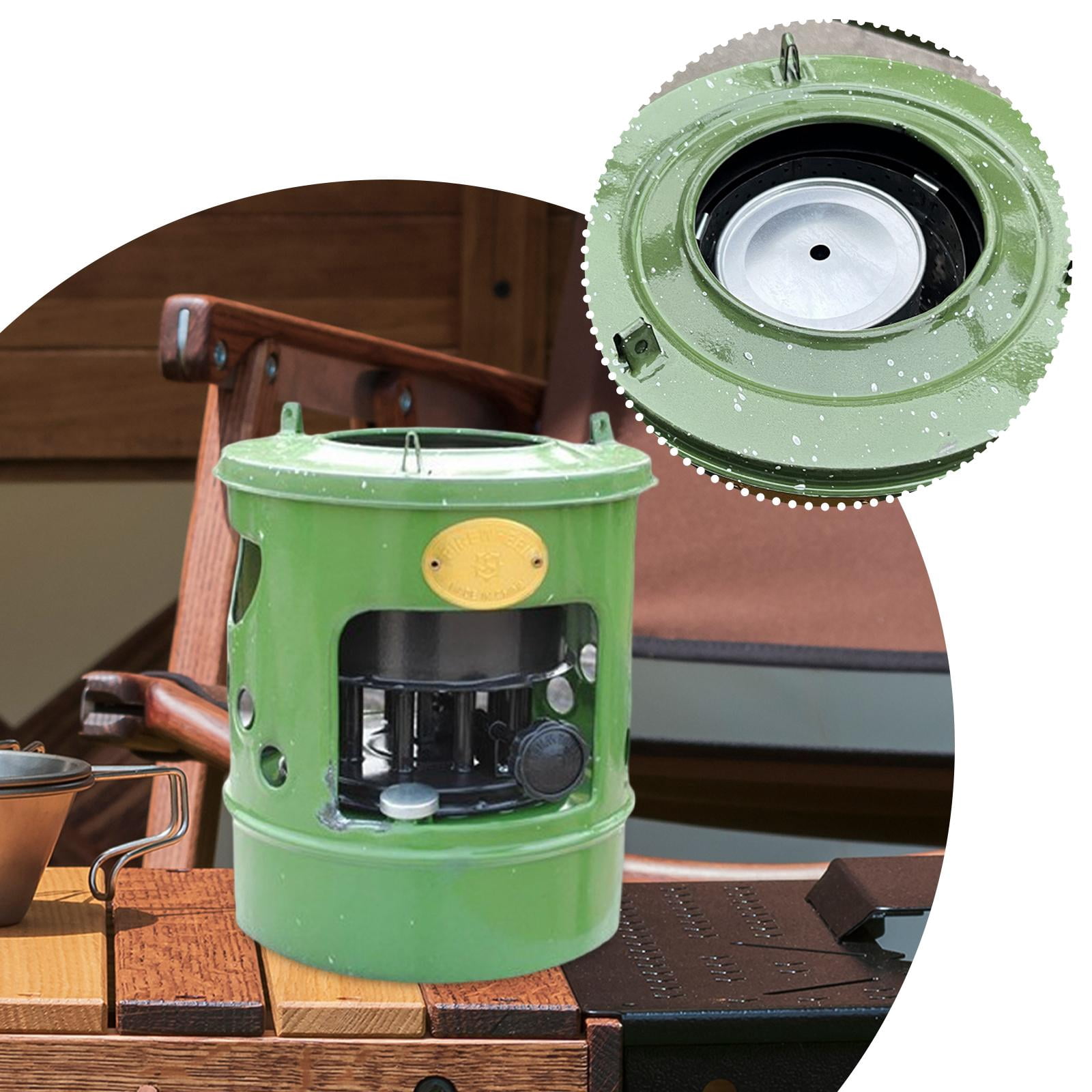 Kuntesetty 10 Wicks Kerosene Stoves Compact Picnic Stoves for Dormitory Baking Barbecue