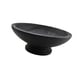 thumbnail image 4 of Cuenco de pedestal decorativo, frutero de madera versátil para fiestas en casa y aperitivos. negro, 4 of 9