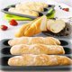 thumbnail image 4 of Lata de pan de silicona para hornear, bandeja para hornear Baguette de silicona de lata de pan antiadherente con asa kaili Sencillez, 4 of 5