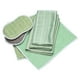 thumbnail image 3 of Juego de 6 paños de microfibra de bambú: limpia y pule todas las superficies lisas y frágiles: vidrio, carrocería, vitrocerámica, vasos, mamparas--, 3 of 5