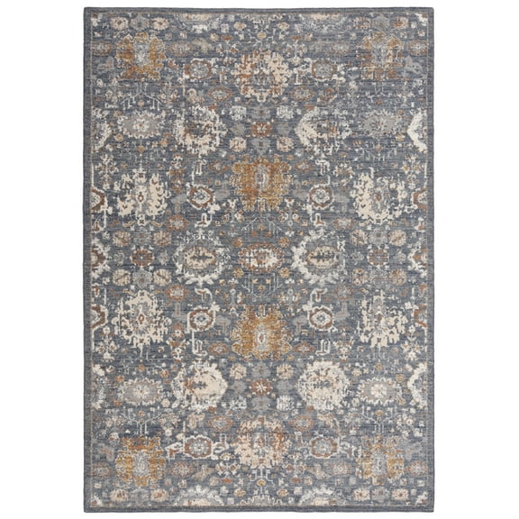 Rizzy Rugs Ventura Area Rug VRA752 Transitional Blue, 10' x 13', Blue
