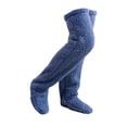 thumbnail image 3 of Segolike Plush Leg Warmers Cosplay Accessories Boot Cuffs Foot Wrap Slipper Stockings Blue, 3 of 8