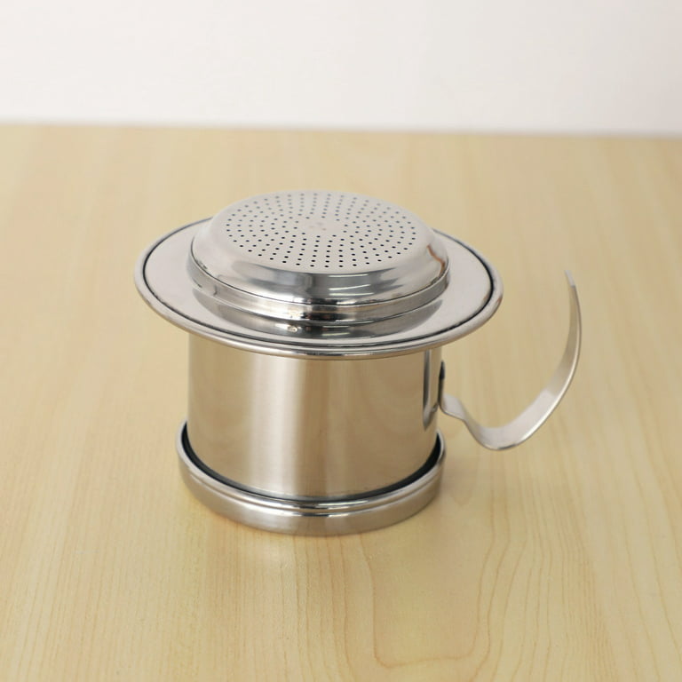 Vietnamese Drip Coffee Maker, with Fine Filter Screen Vietnam Vietnamese  Coffee Simple Drip Filter Maker for Baristas 