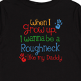 thumbnail image 4 of Inktastic Future Oil Rig Roughneck Like Daddy Boys Long Sleeve Toddler T-Shirt, 4 of 5