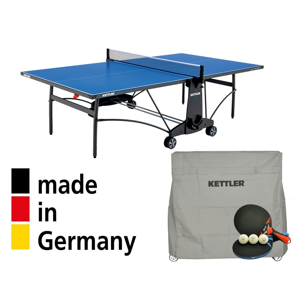 Kettler Cabo Outdoor Table Tennis 2X Player Bundle