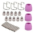 thumbnail image 1 of 26 uds, consumibles por , copas proteoras de cerámica reempzables SG55, consumibles de soplete para Soledad Corte de plasma consumibles, 1 of 4