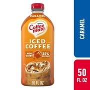 Coffee Mate Caramel Iced Coffee, Non-Dairy Coffee Drink, 50 fl oz Bottle