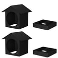 thumbnail image 1 of Housse de Protection en Silicone Compatible avec les Peaux de Caméra Extérieure en Silicone de Forme de Toit Résistant aux Intempéries Protection Complète, 1 of 7