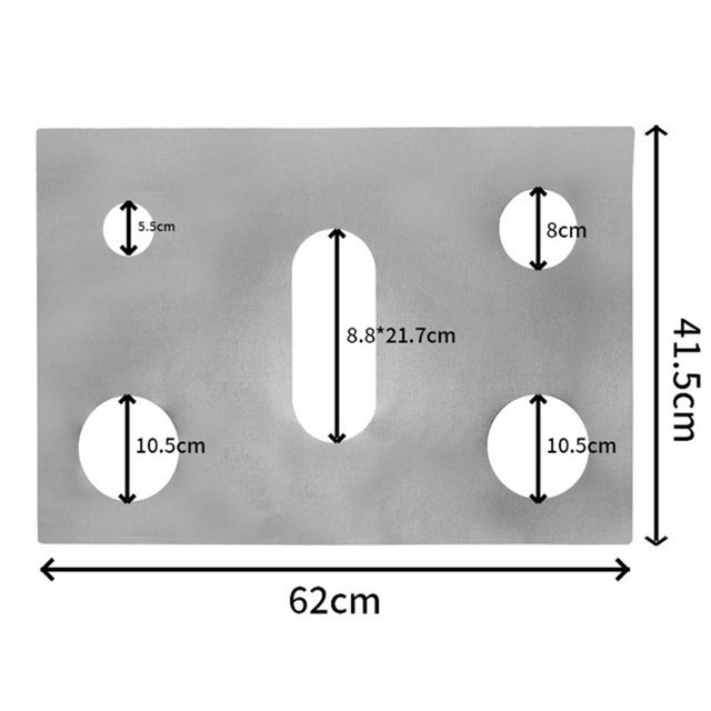 Almohadilla Protectora De Estufa Cubierta de estufa de Gas de 02mm de espesor alfombrilla limpia para estufa de Gas accesorios de cocina para el hogar Sywqhk Libre de BPA