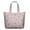 Pink Cute Daisy, variant on Daisy Women's Large Weekend Travel Bag Moving Canvas Handbag Thick Double Layer Beach Weekend Travel Unisex Hospital Maternity Delivery with Toiletry Waterproof