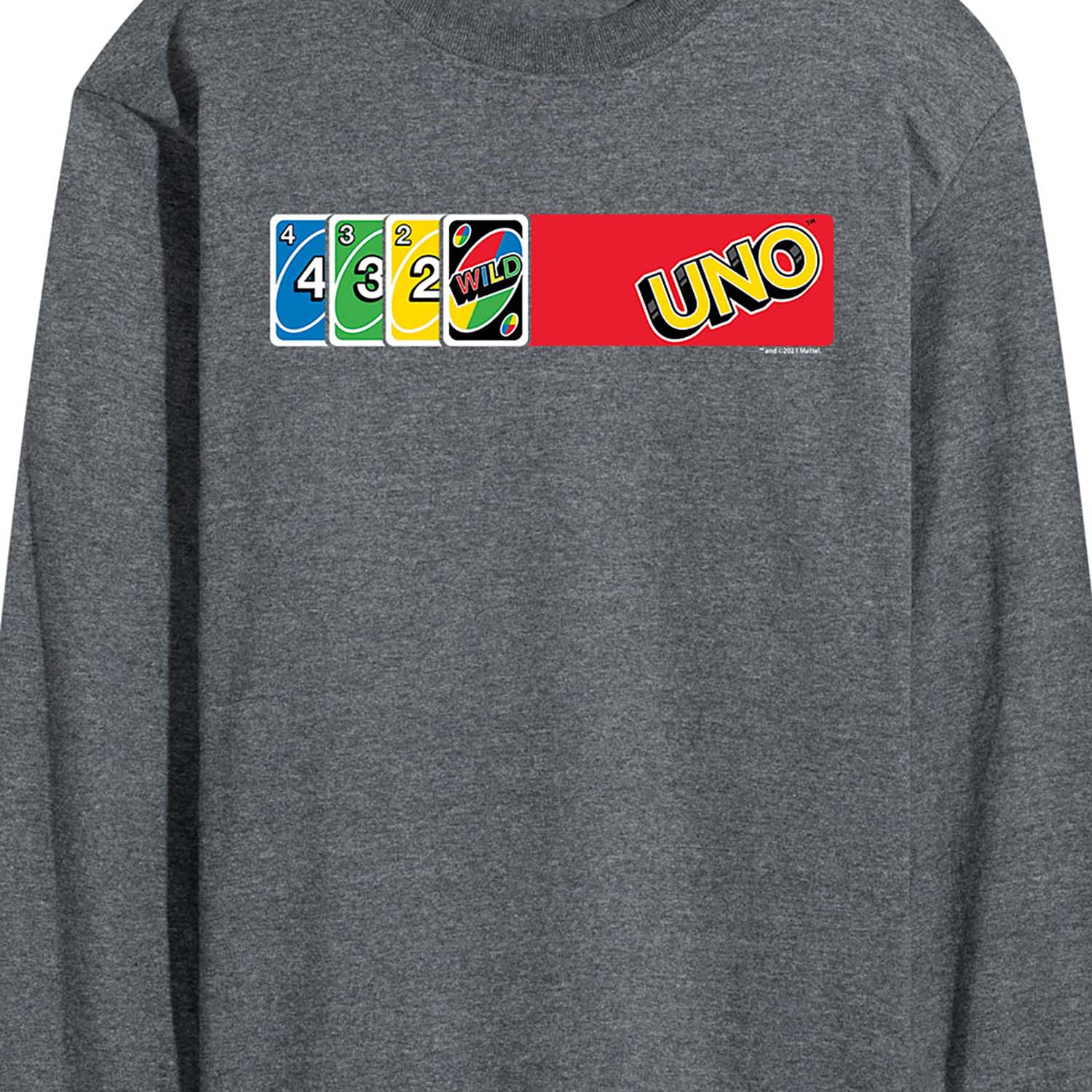 UNO - Card Spread - Men's Long Sleeve T-Shirt