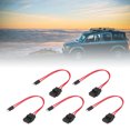 thumbnail image 3 of 5PCS Car Fuse Holder Connector 16AWG 20A Blade Type Fuse Holder with 5PCS Blade Fuse for Automotive Car Motorcycle, 3 of 8