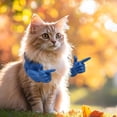 thumbnail image 6 of Halloween Pet Costume Muscle Arms, 3D Printed Lightweight Neck Hanging Superhero Arms Cosplay Outfit Photo Prop for Cats & Dog, 7.9''x3.1'', 6 of 6
