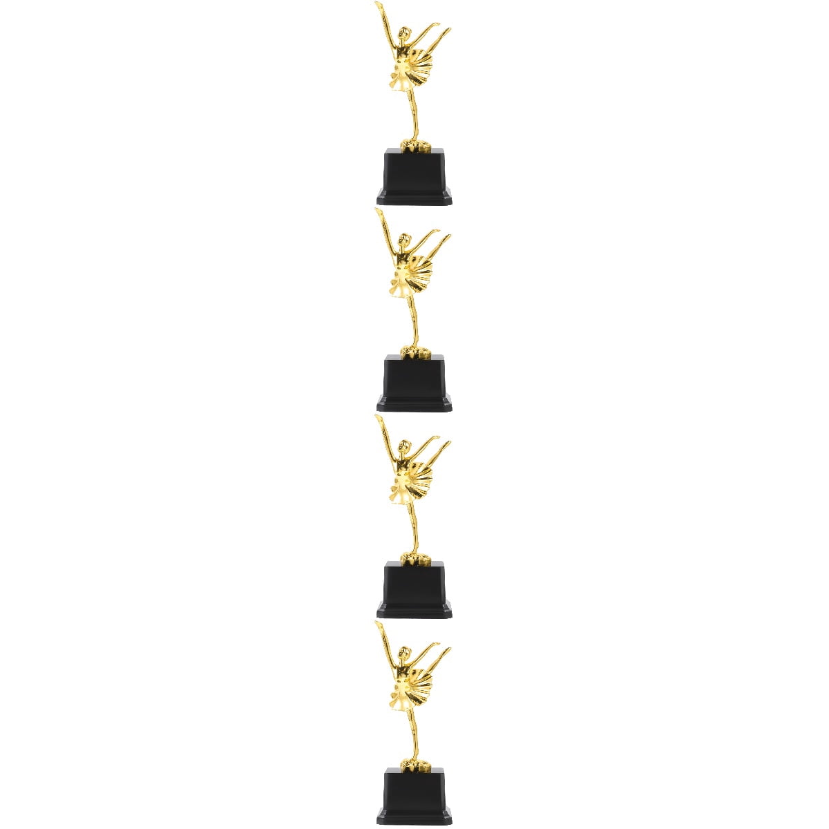ADDHAT Plastic ce Competition Trophy - cate Design for Teens 4Pcs