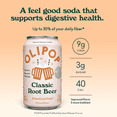thumbnail image 2 of Olipop Prebiotic Soda Pop, Classic Root Beer, High Fiber, 12 fl oz 12 Pack, 2 of 9
