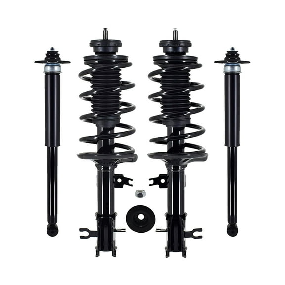Set Front Quick Complete Strut-Rear Complete Shock For 2004-2011 Chevrolet Aveo