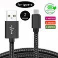 thumbnail image 4 of Firmou (1m, black) Type-C data cable, braided data cable, durable, strong and power-off, 4 of 5