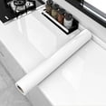 thumbnail image 3 of 1 Roll of Luxurious Marble Pattern Self-Adhesive Wallpaper - Waterproof, Removable, Peel and Stick Design for Easy Installation - Perfect for Living Room, Kitchen Backsplash, Bedroom, and Furniture Re, 3 of 5