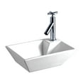 thumbnail image 2 of Isabella WHKN1142-WH Wall Mount Sink - White, 2 of 2