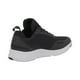 thumbnail image 2 of Tenis Hombre HGN By Mr. Shu Textil Ligero Comodo Suave Correr Caminar Deportivo Ajustable Cordones S negro 29.5 HGN by MR SHU 9486, 2 of 4