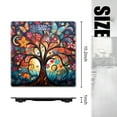 thumbnail image 2 of Digital Bathroom Scale with Large LCD Display,High Capacity Scale 400 lbs High Precision body fat scale-Tree Of Life With Vibrant Colors, 2 of 4
