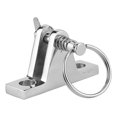 thumbnail image 2 of Deck Hinge Boat Bimini Top Fitting 90 Degree W/Quick Release Pin Stainless Steel Marine Sprayhood Parts, 2 of 5