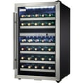 thumbnail image 2 of Danby Designer 38-Bottle Free-Standing Dual-Zone Wine Cooler - Black, 2 of 4