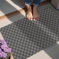 thumbnail image 4 of Gray and Black Checkerboard Pattern Door Rugs,Washable Non Slip Door Mats Indoor,Decorative Door Mats,Entry Mat Indoor for Entrance,Bedroom,Kitchen,Bathroom,20"x32", 4 of 6