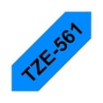 thumbnail image 3 of Brother P-Touch TZe-561 Black on Blue Label Laminated Tape, 1.4 in x 26.2 ft, 3 of 7