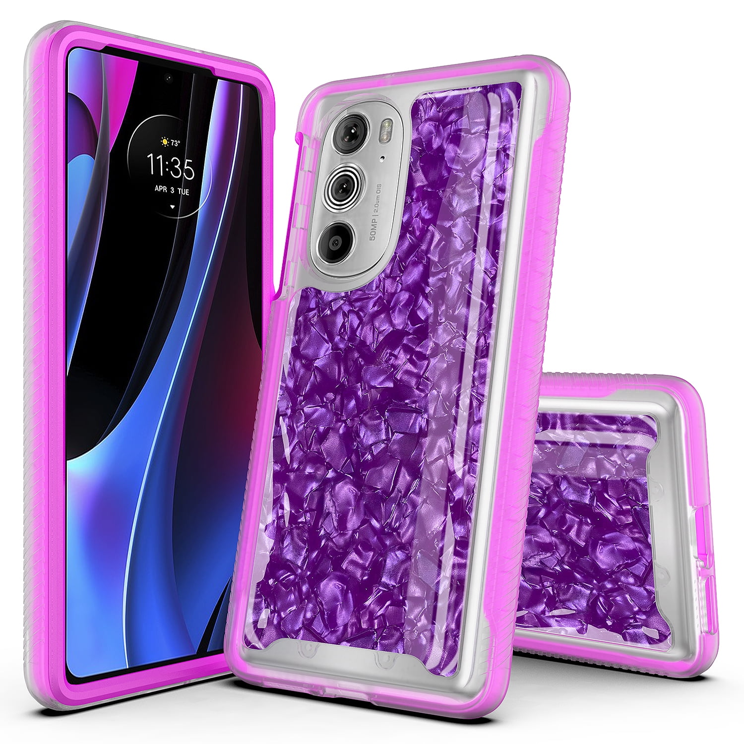 Motorola Edge Plus 5G UW Case, Motorola Edge Plus 2022 Case, Rosebono