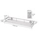 thumbnail image 2 of Estante de almacenamiento de acero inoxidable, organizador de condimentos para colgar, estante de baño de cocina, 35 CM AweSitey HA7218-04B, 2 of 7