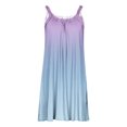 thumbnail image 4 of SMihono Robes d'Été Bohémiennes pour Femmes Grande Taille Confortables Mode Décontractée Sans Manches Col Rond Robe Imprimée, 4 of 5