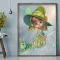 thumbnail image 3 of Wdftyju Kit de artesanía con imagen de diamante de niña de dibujos animados 5D, obra de arte de taladro redondo completo de resina Wdftyju 6vs2kb3mf6ds5hg8, 3 of 9