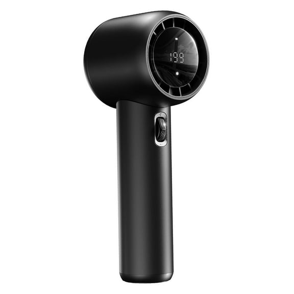 Portable Fan Rechargeable - High Speed(15000RPM) Turbo Handheld Fans with Digital Display - 16H Cooling USB Battery Powered Fan - Gifts for Men, Women, Travel, Camping Essentials