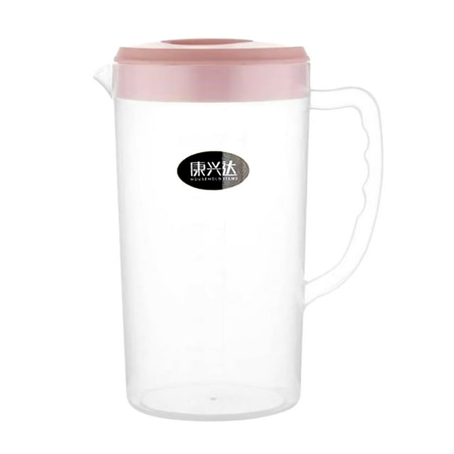 2200ML Large Capacity Beverage Storage Container Heat Cold Water Jug Juice Pitcher Teapot Kettle Tumbler Set for Kitchen Vintage Insulated Cups Mug