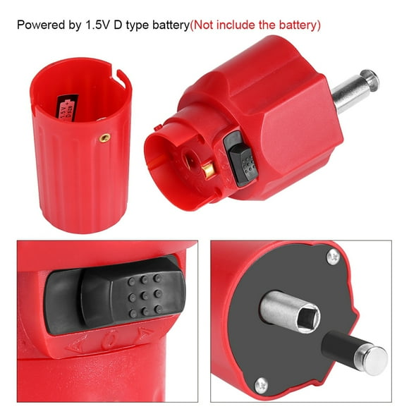 Motor de Barbacoa de 4,2 rpm, Motor Rotador de Carga USB, CW/CCW Con Batería de 1,5 V D Para Accesorio de Picnic para Parrilla de Barbacoa